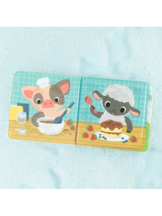 Livre de bain animaux de la ferme à nettoyer