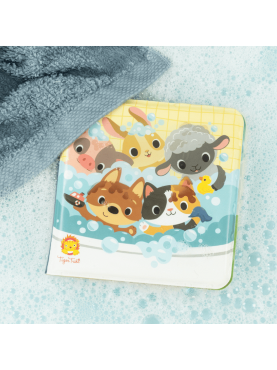 Livre de bain animaux de la ferme à nettoyer