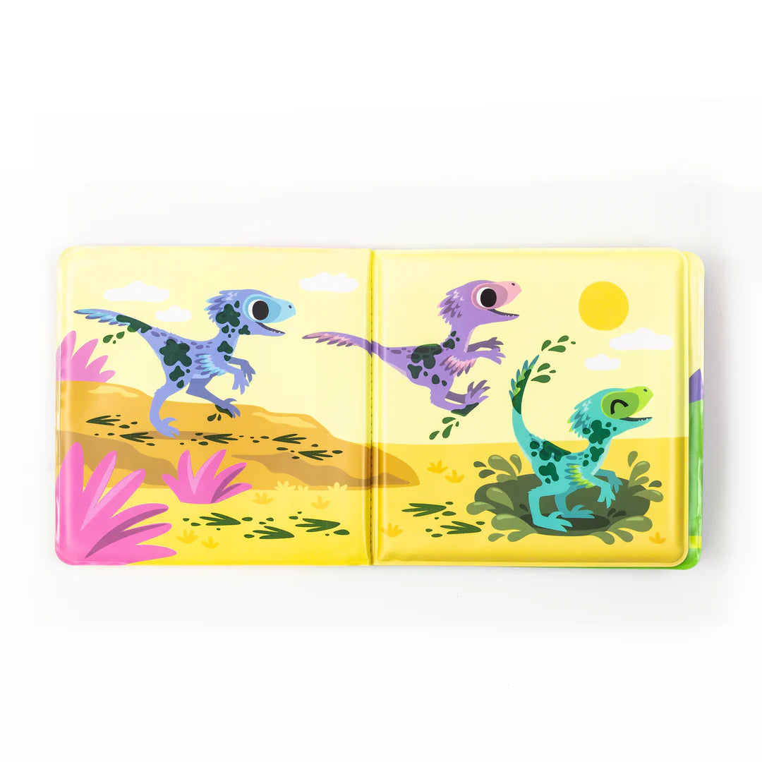 Livre de bain dinosaures à nettoyer