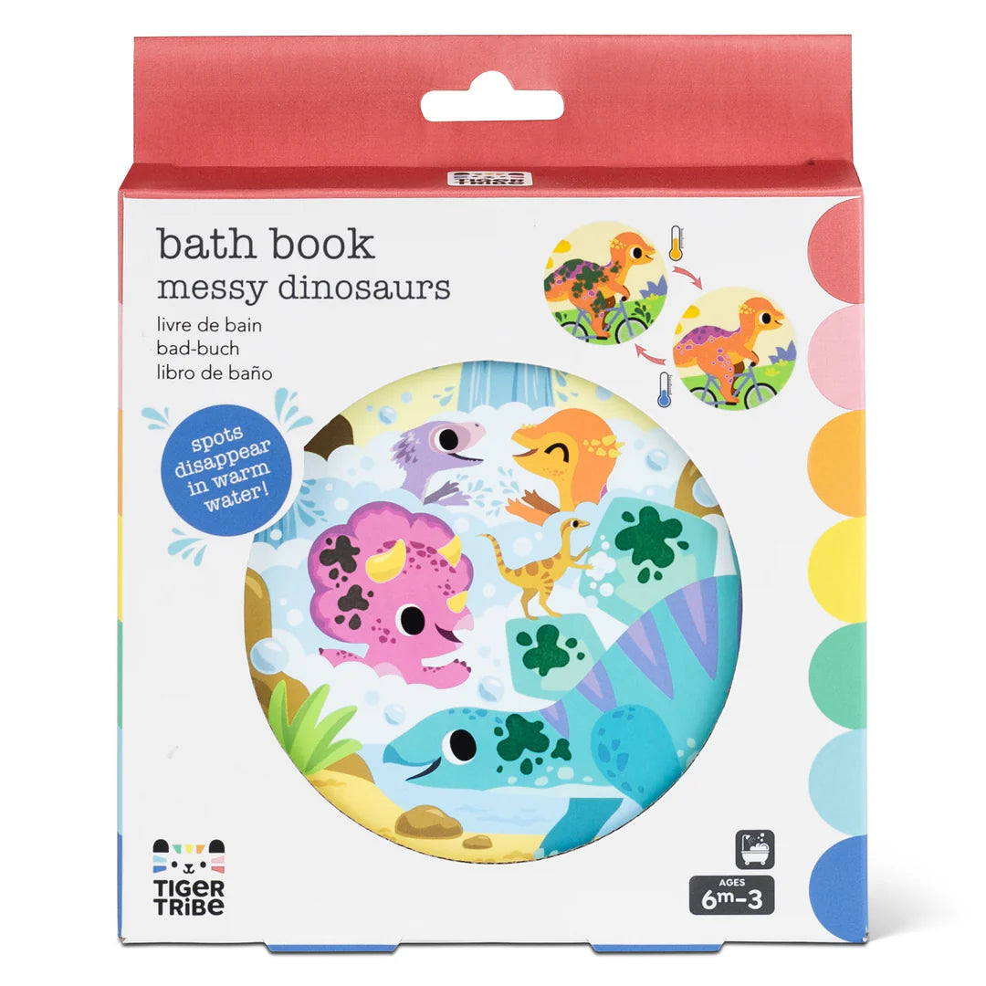 Livre de bain dinosaures à nettoyer