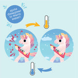 Livre de bain licornes à nettoyer