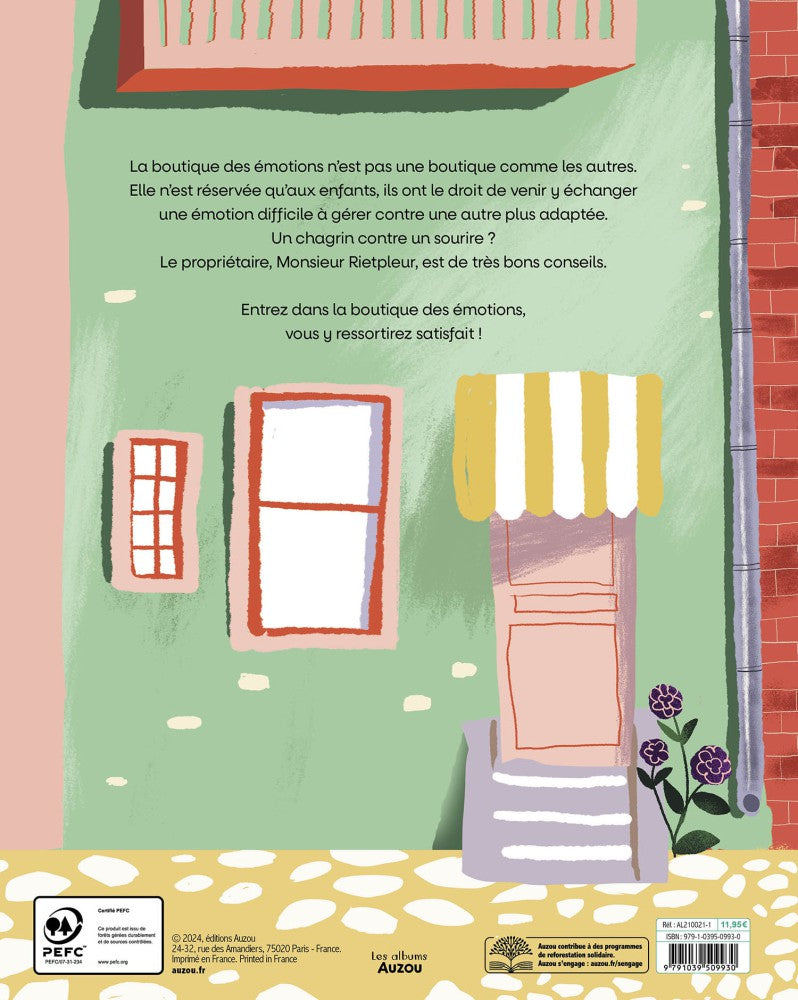 Livre La boutique des émotions