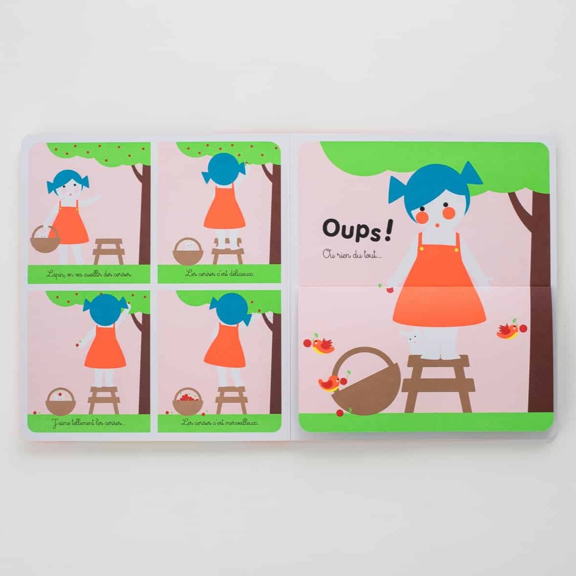 Livres à flaps Oups Mila !