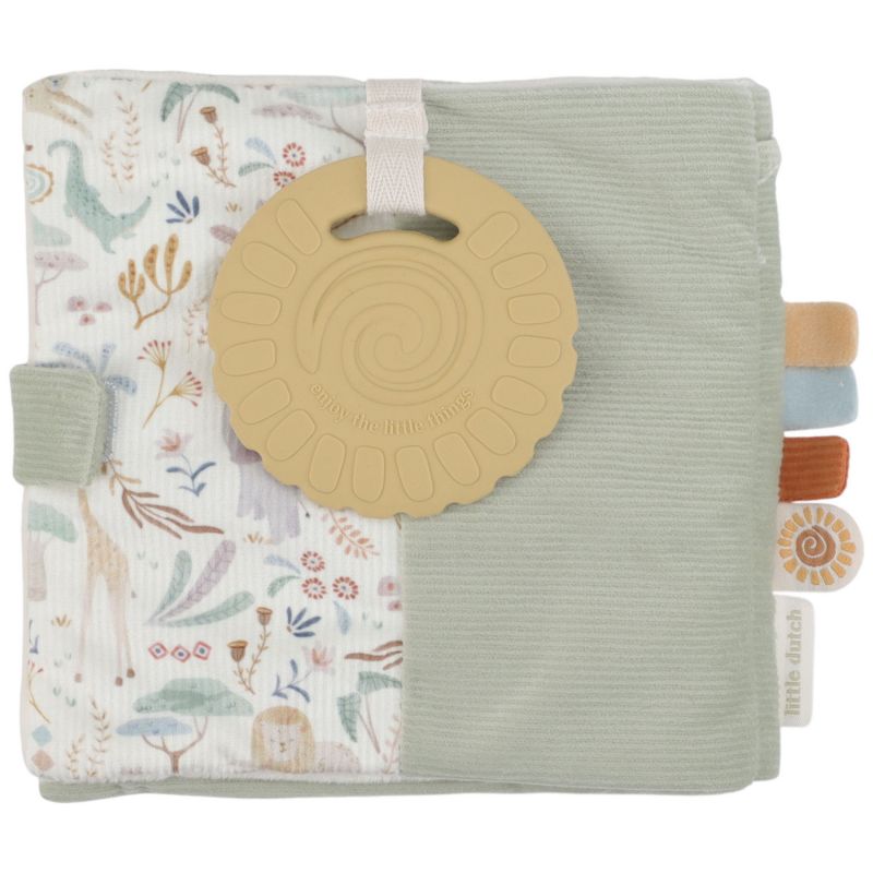 Livre d'éveil tissu - Safari Friends