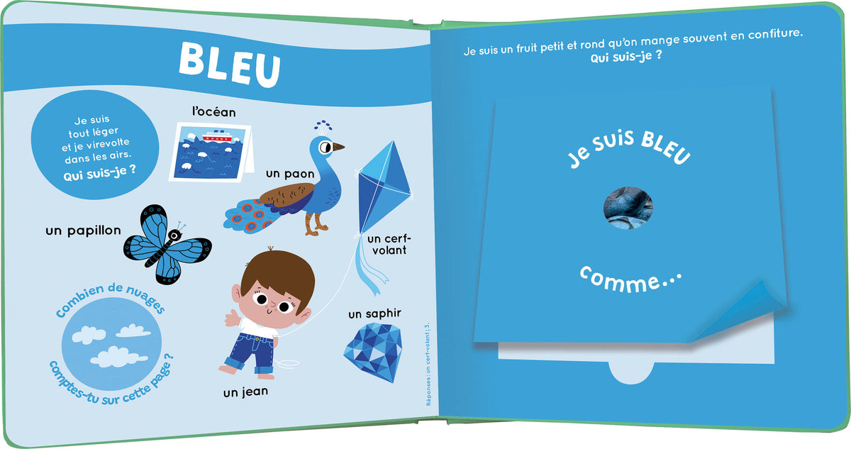 Mon livre des odeurs et des couleurs | Fruits en folie