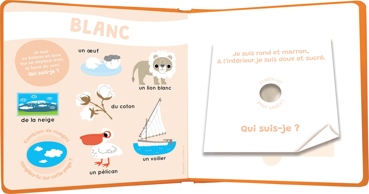 Mon livre des odeurs et des couleurs | Le monde