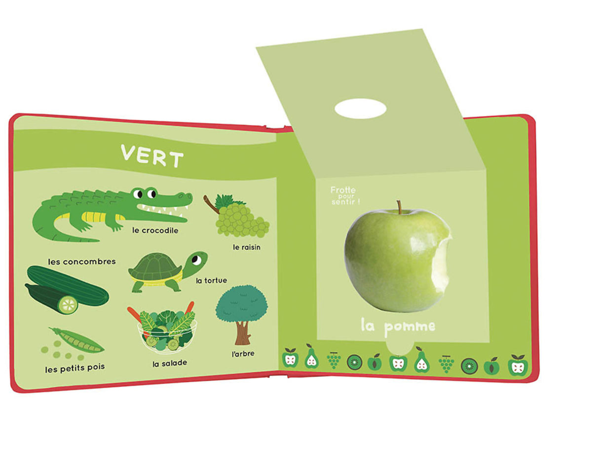 Mon livre des odeurs et des couleurs | Les fruits