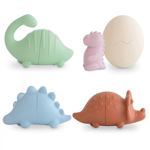 Lot de 4 jouets de bain dinosaures
