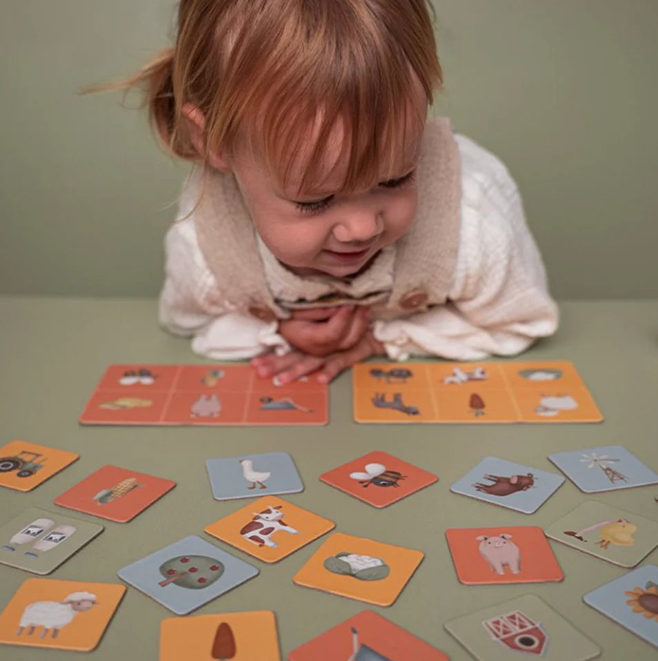 Jeu de loto de la ferme