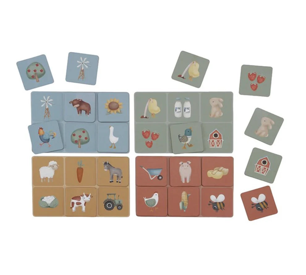 Jeu de loto de la ferme