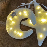 Lune lumineuse blanche