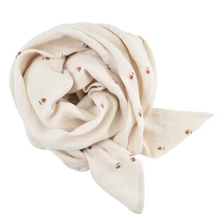 Maxi lange gaze de coton bio vichy Pom Pouce 120x120cm