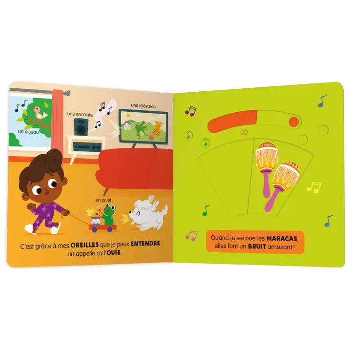 Livre Mon Anim'agier - Les 5 sens