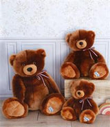 L'ours français - Ours en peluche caramel