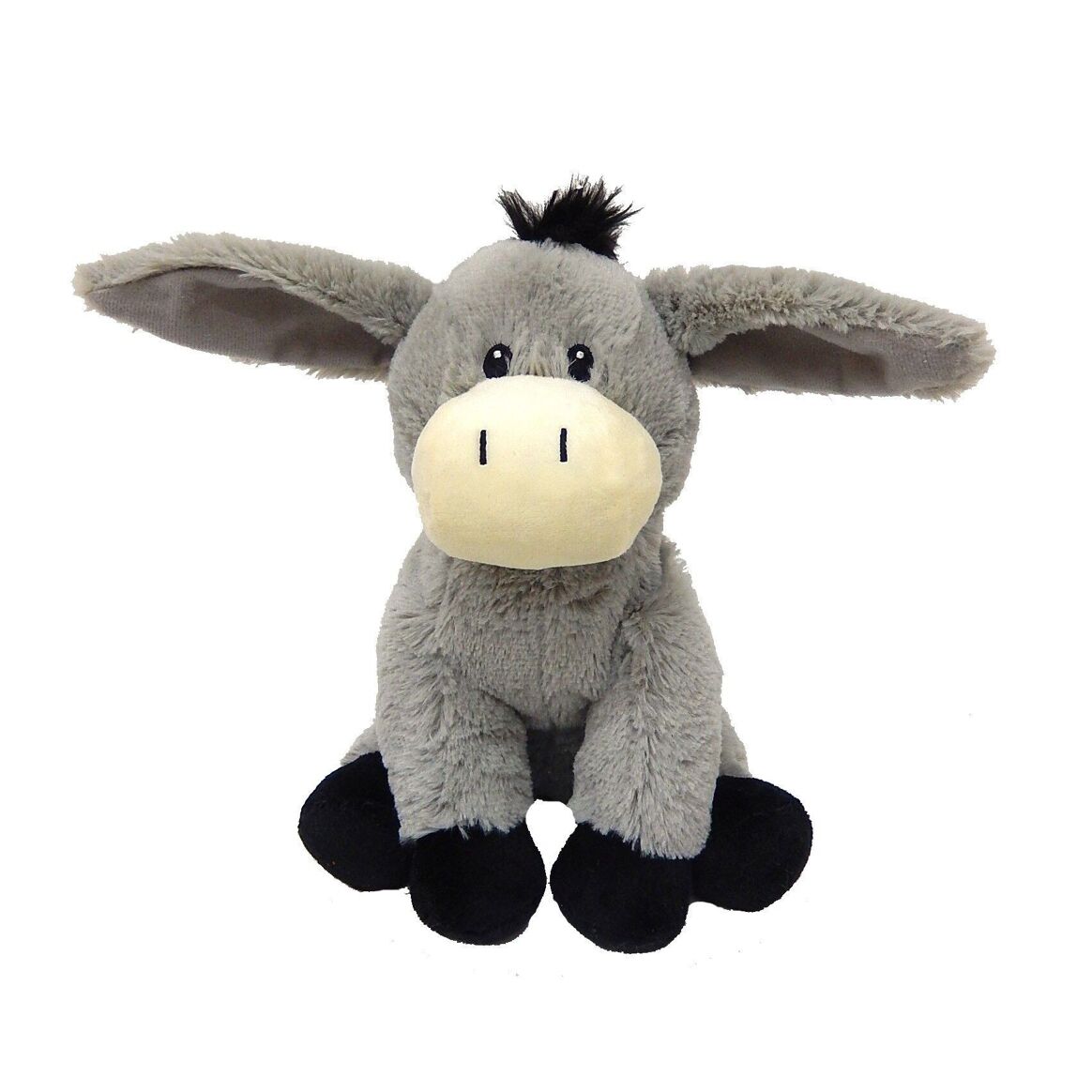 Peluche bouillotte âne