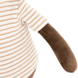 Peluche singe Charlie avec bonnet 25cm