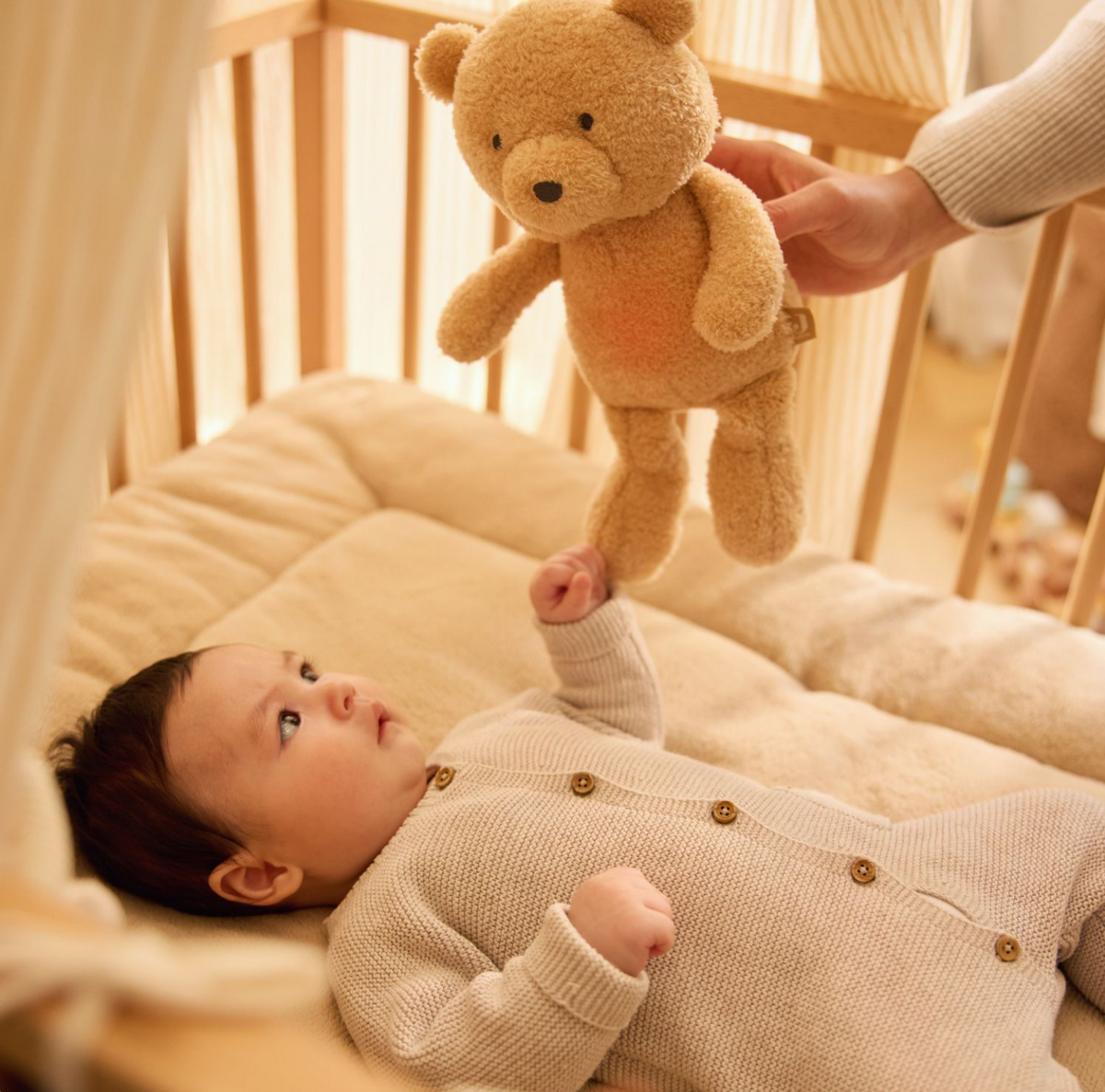 Peluche veilleuse bruit blancs - Bear Brave