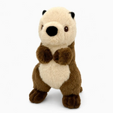 Peluche bouillotte loutre