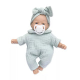 Petite poupée Nina 26 cm bleu