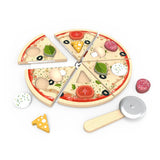 Pizza à découper - Dinette en bois
