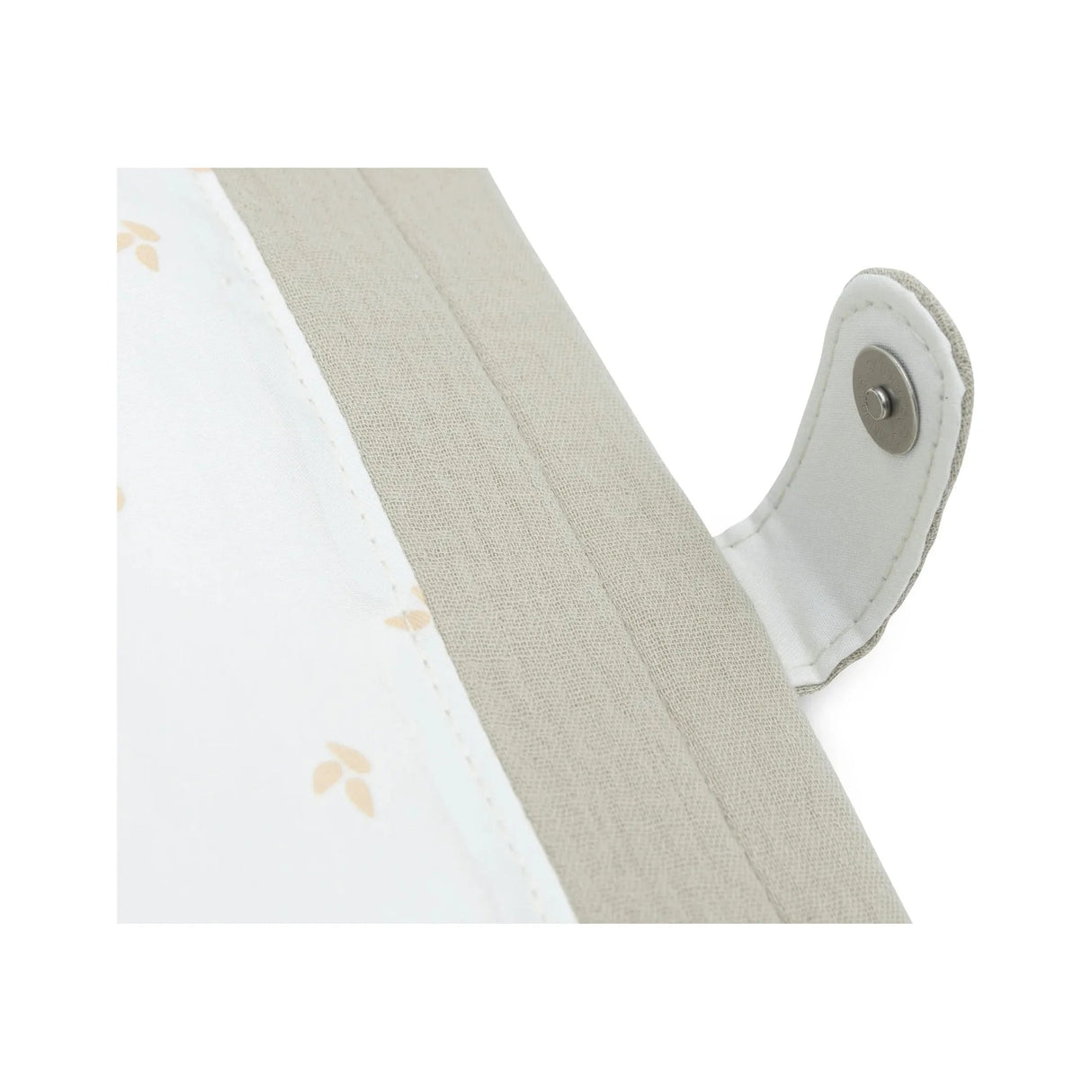 Protège carnet de santé gaze de coton- Olive green