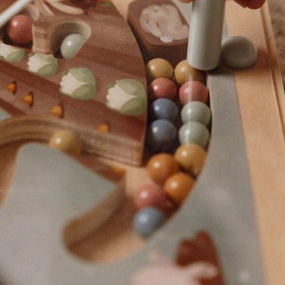 Labyrinthe magnétique en bois FSC - Little Farm