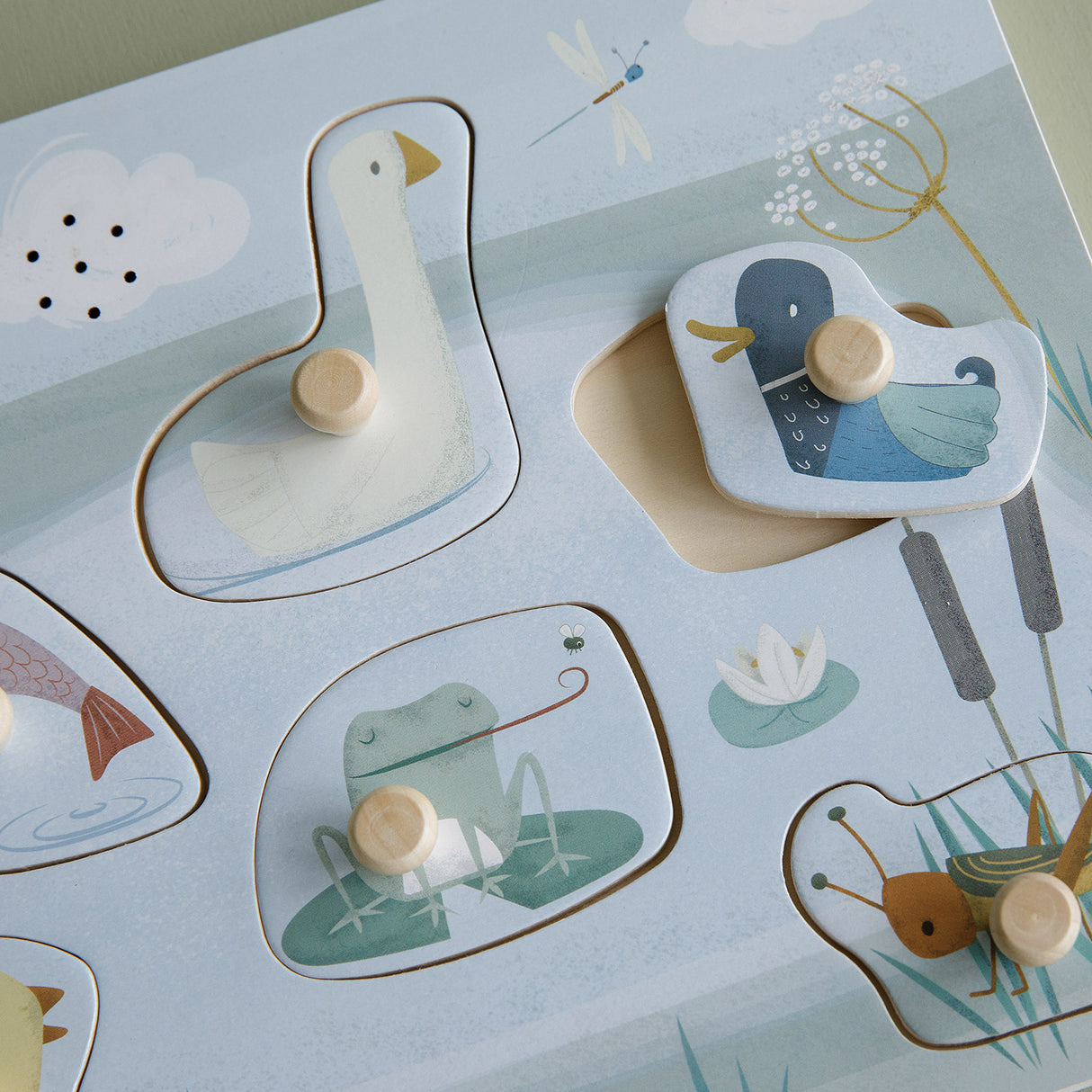 Puzzle sonore en Bois Little Goose