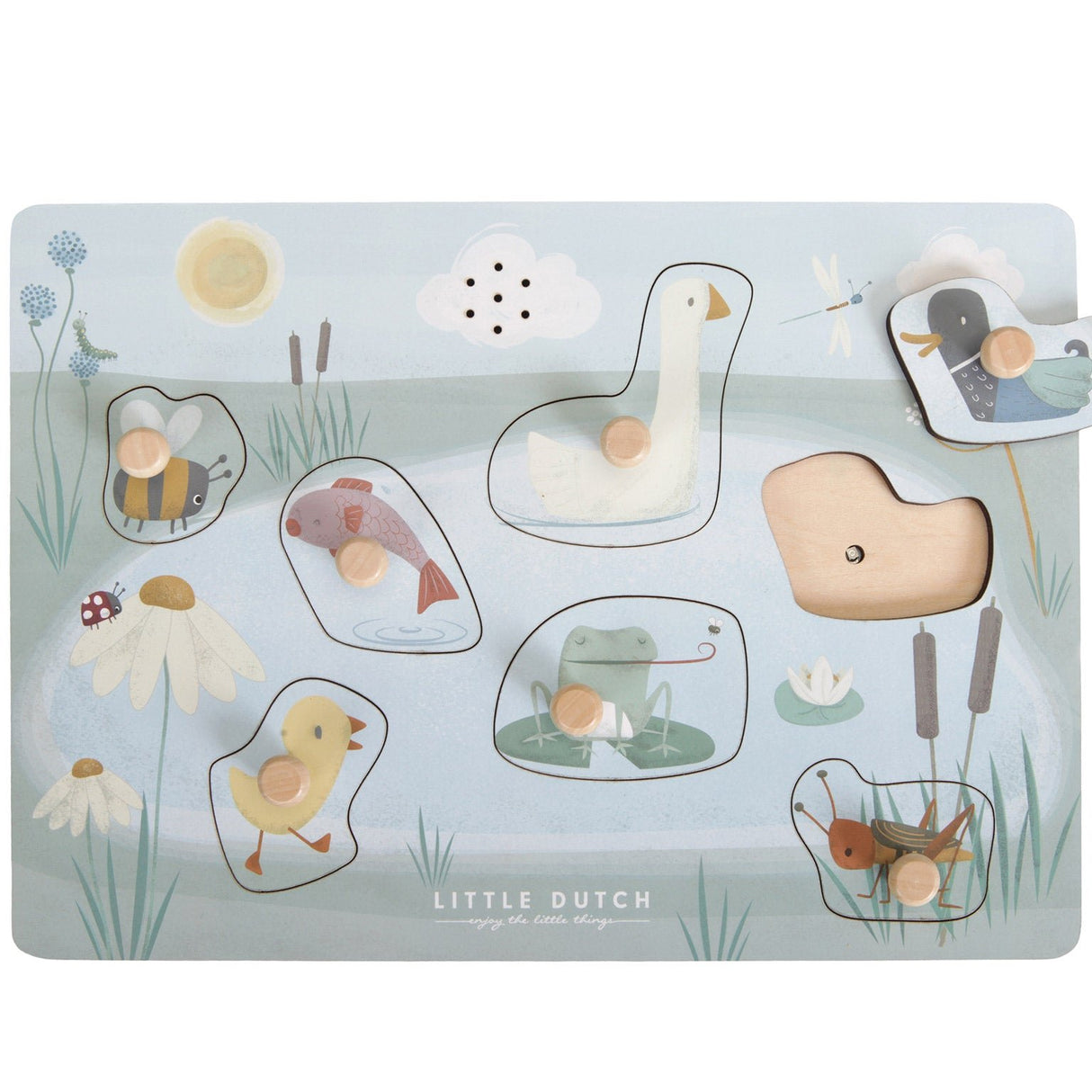Puzzle sonore en Bois Little Goose