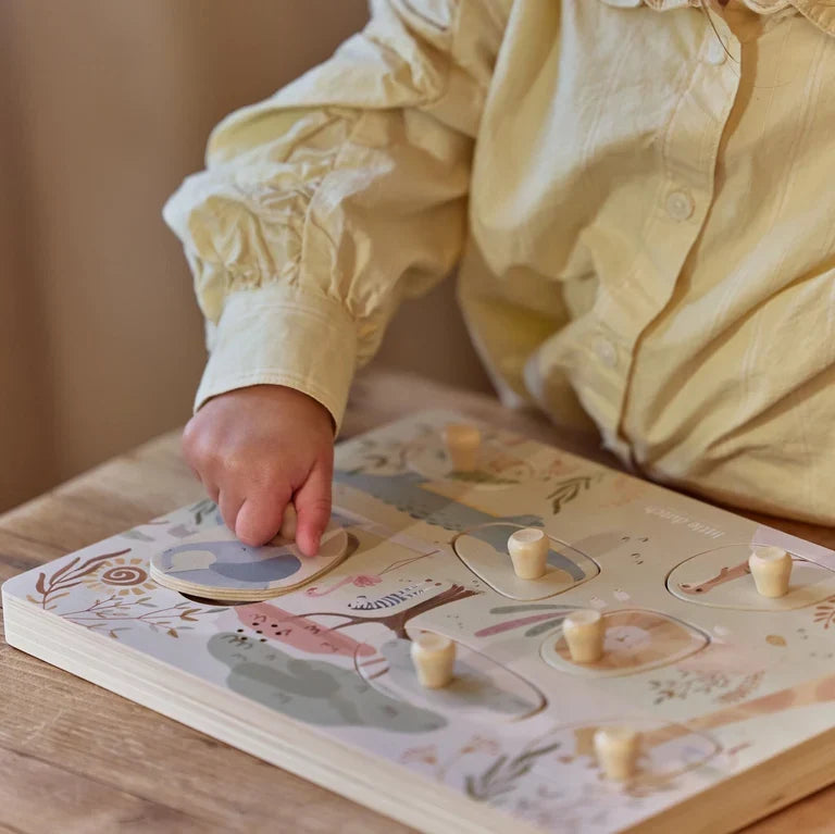 Puzzle sonore en Bois Safari Friends