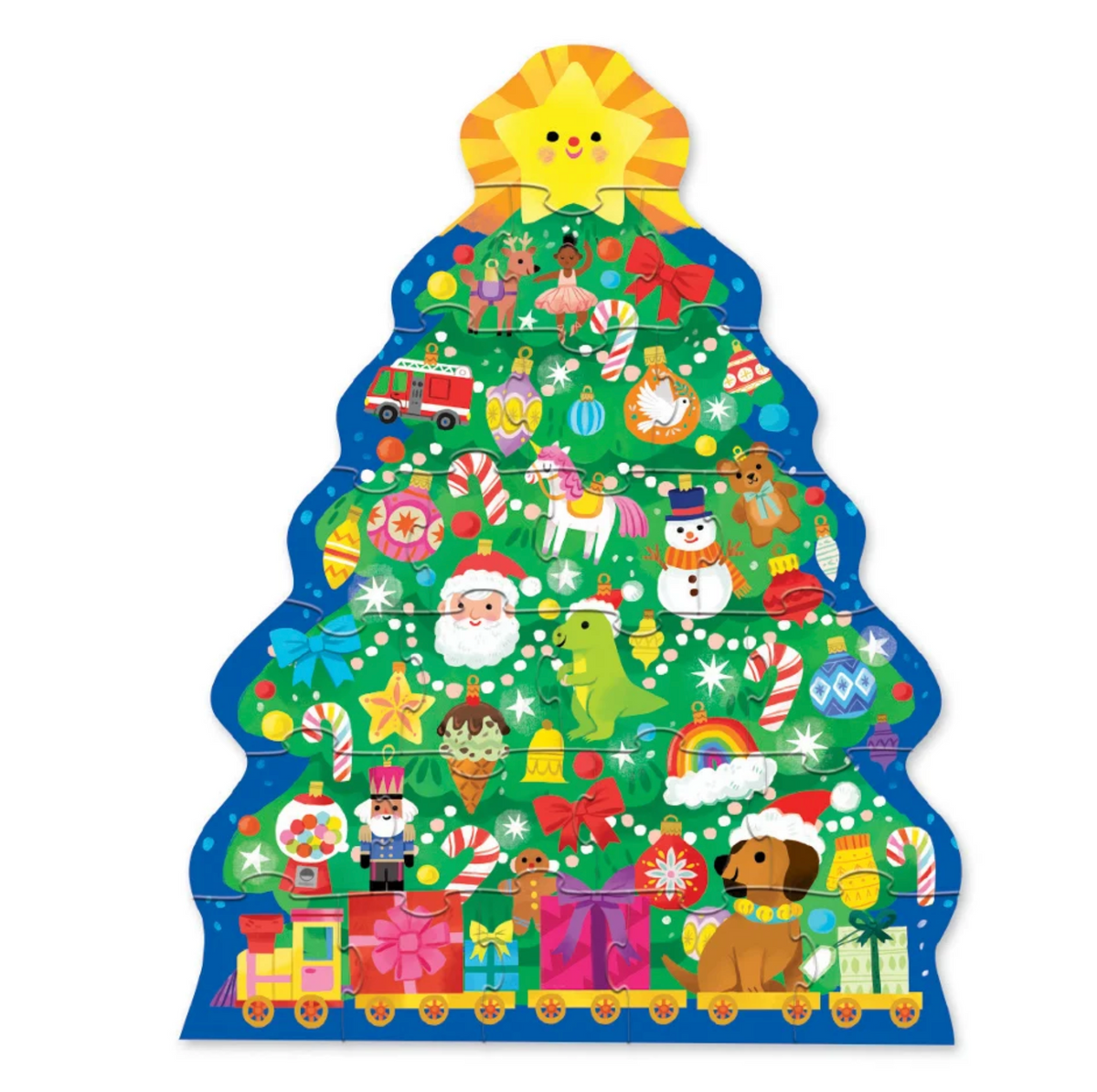 Puzzle 24 pièces - Sapin de noël