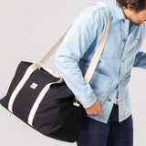 Sac weekend bebe "nomade" noir