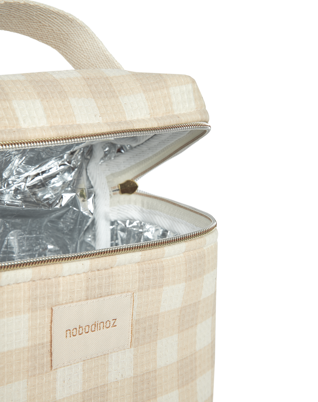 Sac isotherme Nobodinoz concerto - ivory check
