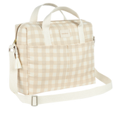 Sac à langer Nobodinoz Gala - Ivory Check