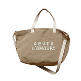 Sac XL velours - A la vie à l'amour