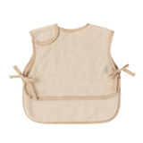 Bavoir tablier Nobodinoz So Cute baby Apron 6-18 mois - Almond
