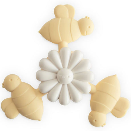 Jouet à ventouse spinner fleurs abeilles
