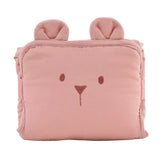 Tapis à langer nomade ourson rose