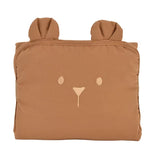 Tapis à langer nomade ourson caramel