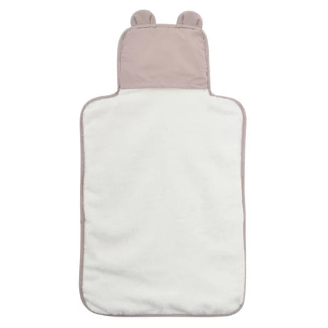 Tapis à langer nomade ourson Lilas