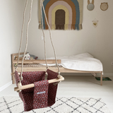 Balançoire intérieure marron