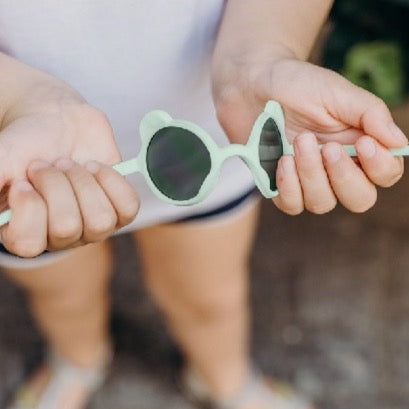 Lunettes de soleil Ourson Vert amande - KI ET LA