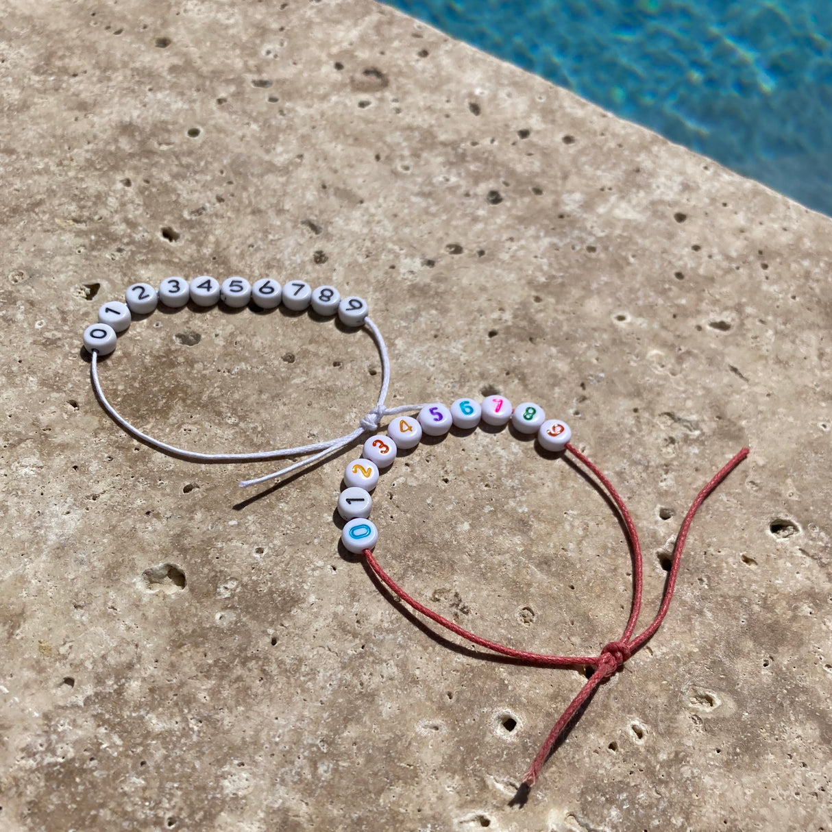 Bracelet enfant SOS numéro de téléphone