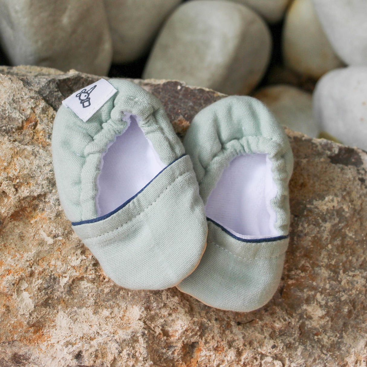 Chaussons bébé Vert