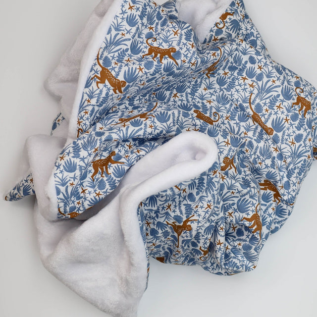 couverture bébé made in France singe