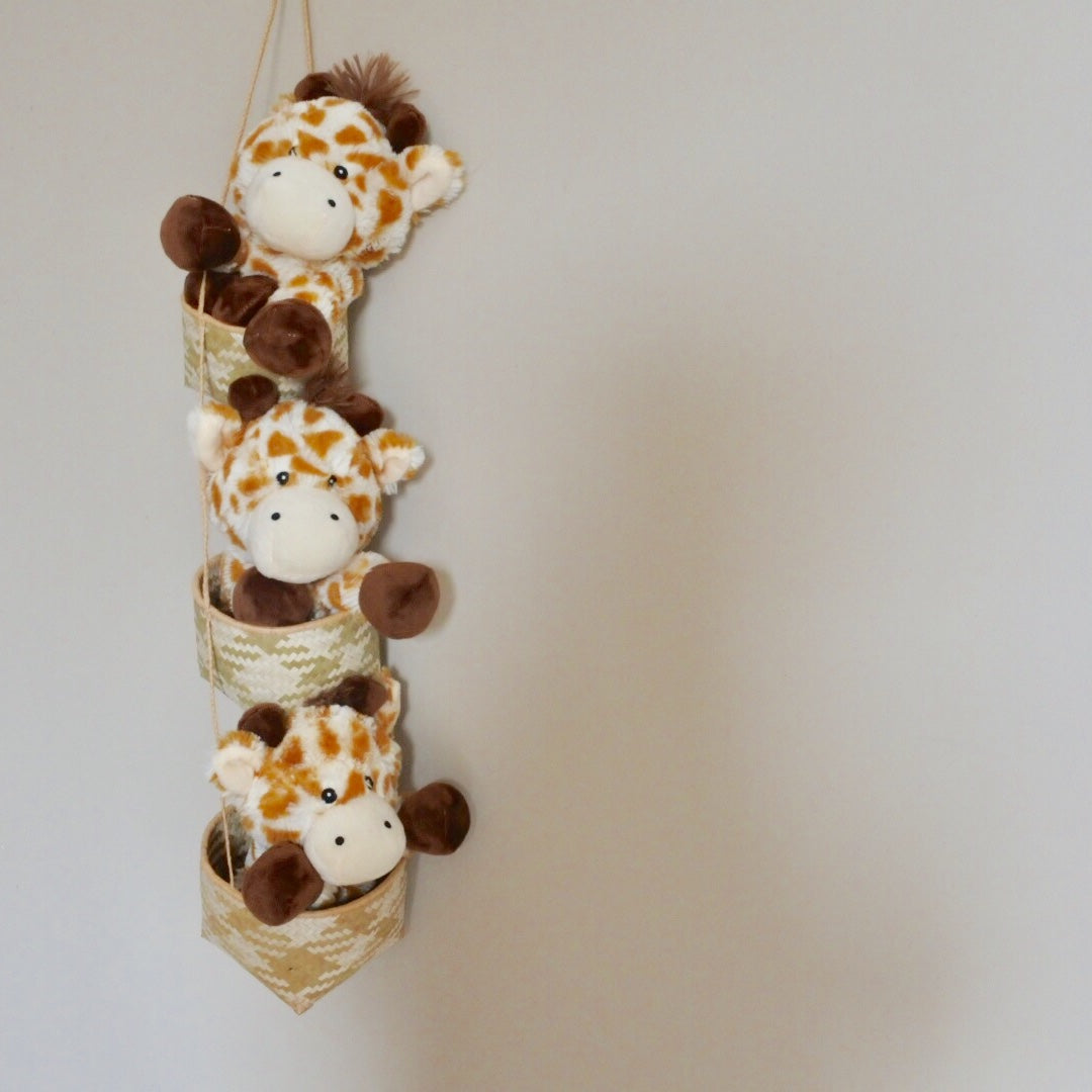 Peluche bouillotte girafe