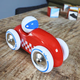 Voiturette en bois rallye checkers