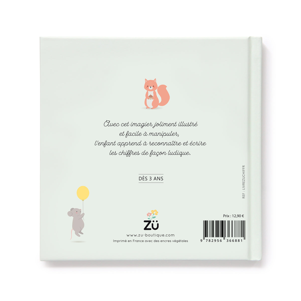 Livre j'apprends les chiffres en images