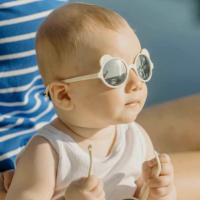 Lunettes de soleil Ourson Crème - KI ET LA