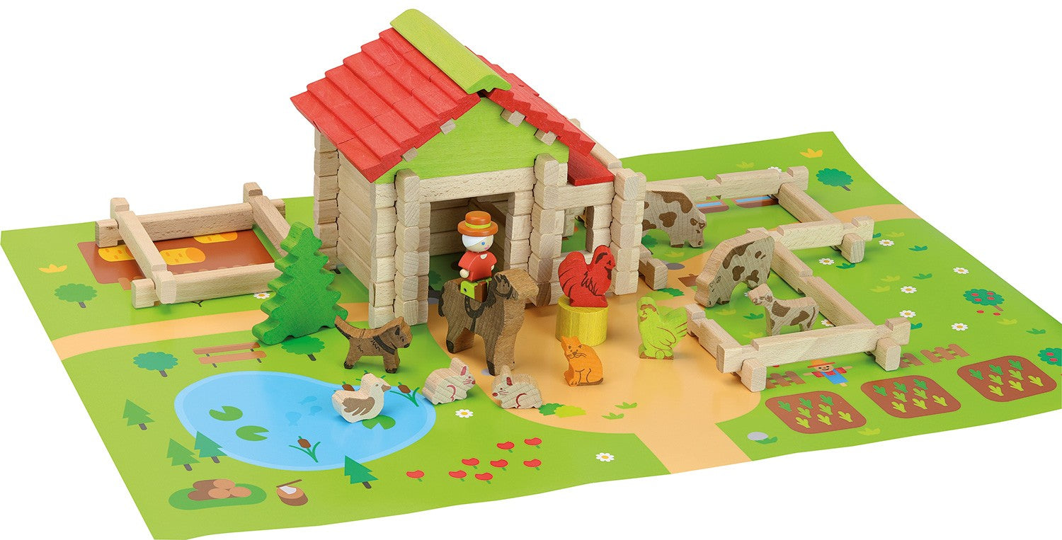 Ma première petite ferme en bois