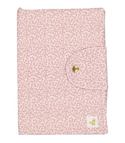 Protège carnet de santé Lilas